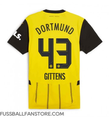 Borussia Dortmund Jamie Bynoe-Gittens #43 Replik Heimtrikot 2024-25 Kurzarm